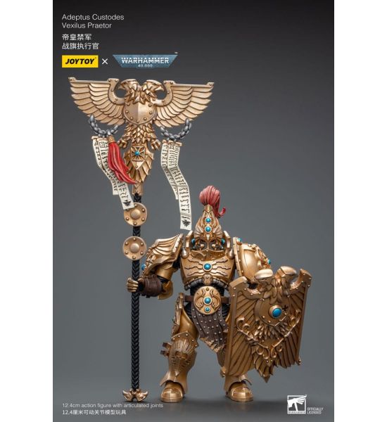 Warhammer 40,000: Adeptus Custodes Vexilus Praetor 1/18 Action Figure Preorder