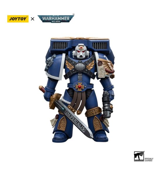 Warhammer 40,000: Ultramarines Vanguard Veteran Sergeant 1/18 Action Figure (12cm)