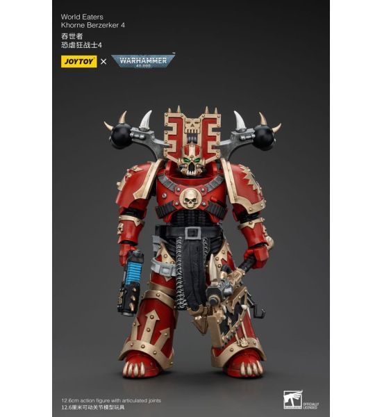 Warhammer 40k: World Eaters Khorne Berzerker 1/18 Action Figure (13cm) Preorder