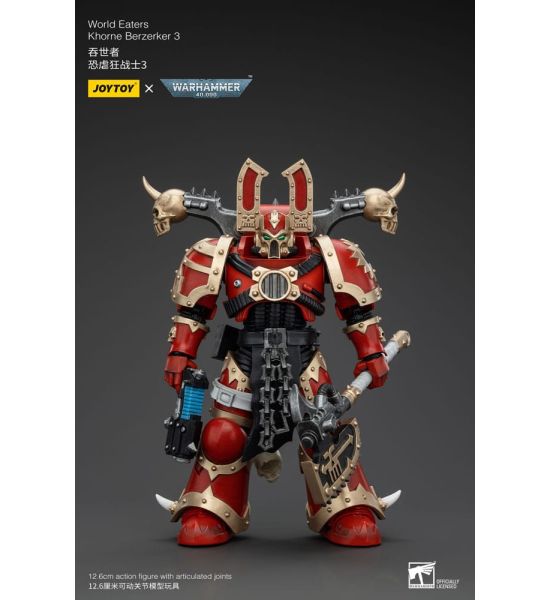 Warhammer 40k: World Eaters Khorne Berzerker 3 Action Figure 1/18 (13cm) Preorder