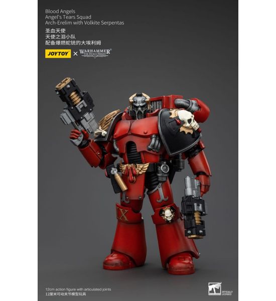 Warhammer: Blood Angels Angel's Tears Squad Arch-Erelim with Volkite Serpentas Action Figure 1/18 (12cm) Preorder