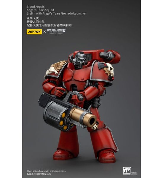 Warhammer: Blood Angels Angel's Tears Squad Erelim Action Figure with Angel's Tears Grenade Launcher 1/18 (12cm) Preorder