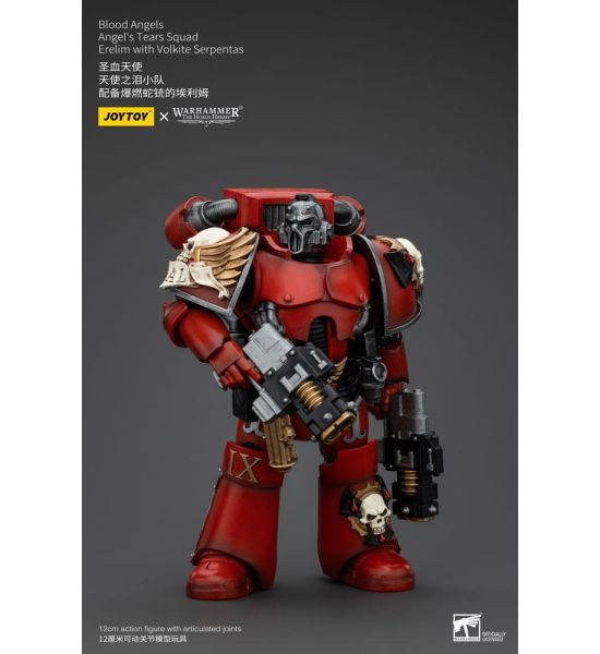 Warhammer: Blood Angels Angel's Tears Squad Erelim with Volkite Serpentas Action Figure (12cm) Preorder