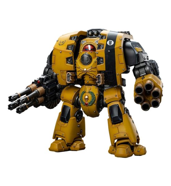 Warhammer: Imperial Fists Leviathan Dreadnought with Cyclonic Melta Lance and Storm Cannon 1/18 Action Figure (12cm) Preorder