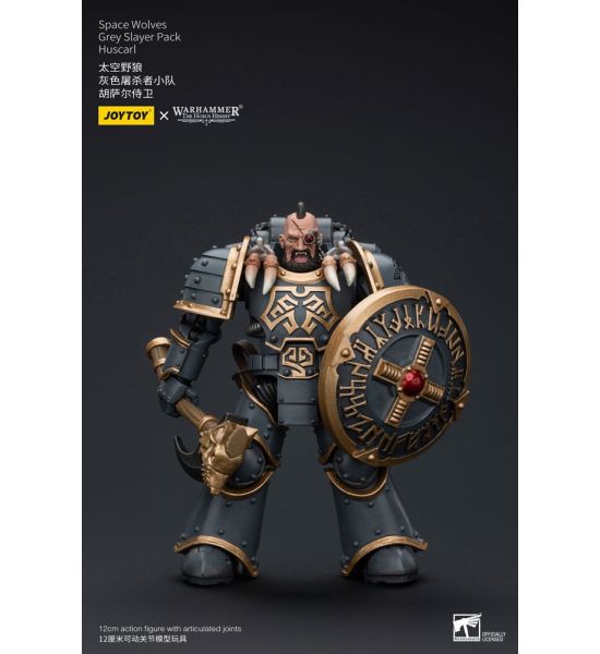 Warhammer: Space Wolves Grey Slayer Pack Huscarl 1/18 Action Figure (12cm) Preorder