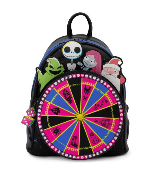 Loungefly Nightmare Before Christmas: Oogie Boogie Wheel Mini Backpack