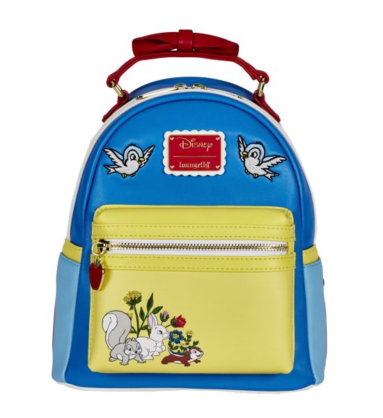 Loungefly Snow White: Cosplay Bow Handle Mini Backpack