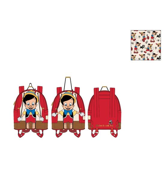 Pinocchio: Marionette Loungefly Mini Backpack