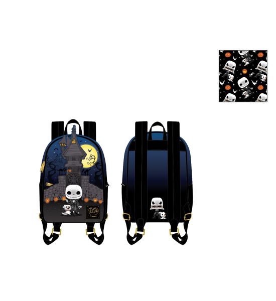 Nightmare Before Christmas: Jack Skellington House Pop By Loungefly Mini Backpack