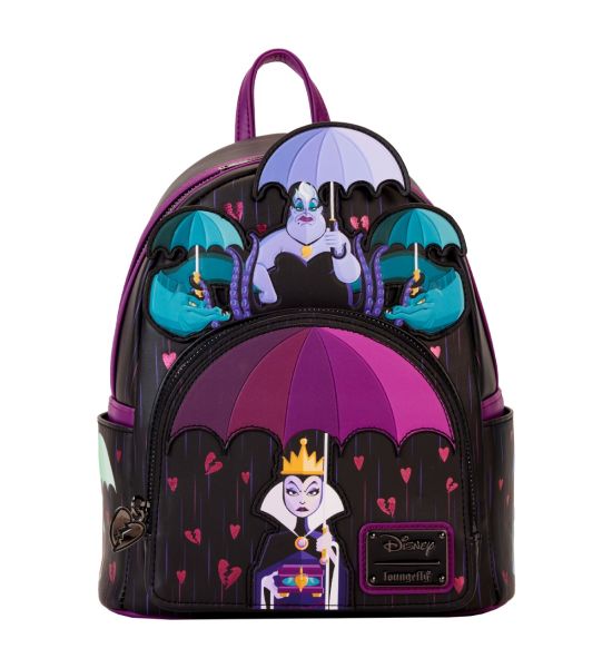 Loungefly Disney: Villains Curse Your Hearts Mini Backpack