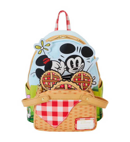 Loungefly: Disney Mickey And Friends Picnic Mini Backpack