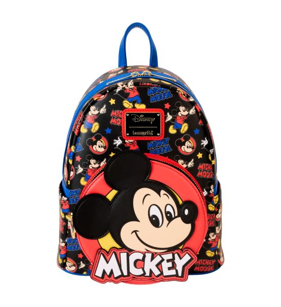 Loungefly: Disney Mickey And Friends Classic Mini Backpack Preorder