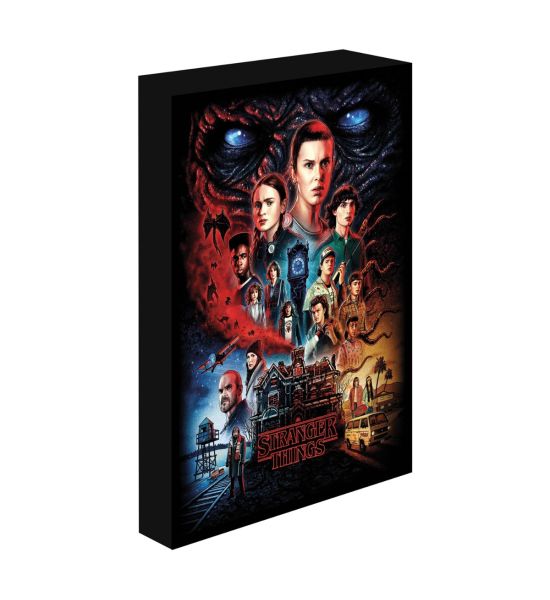 Stranger Things: Light Up Canvas Preorder