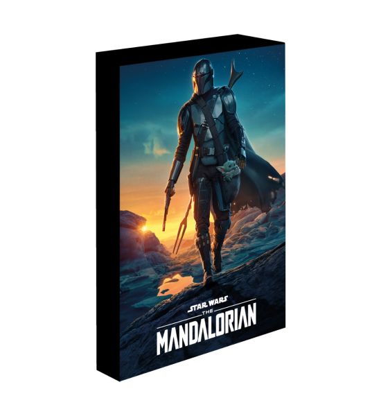 Star Wars: The Mandalorian Nightfall Light Up Canvas Preorder