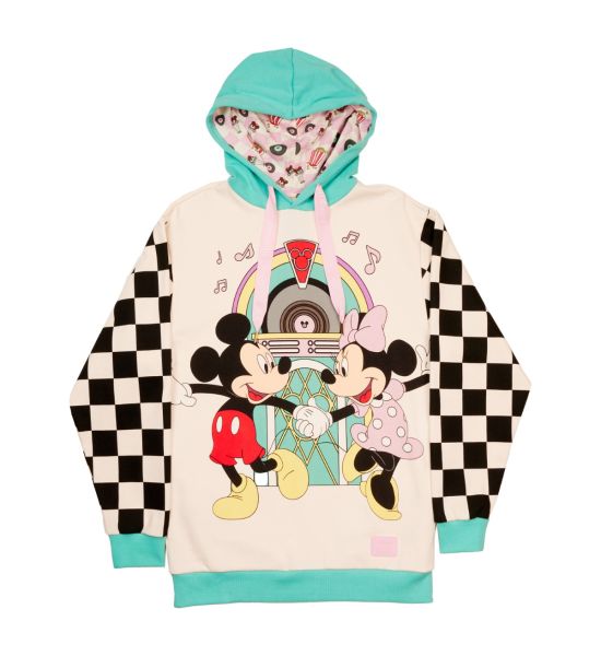 Loungefly Disney: Mickey and Minnie Date Night Diner Hoodie