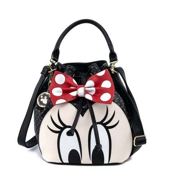 Loungefly Minnie Mouse: Bow Bucket Bag