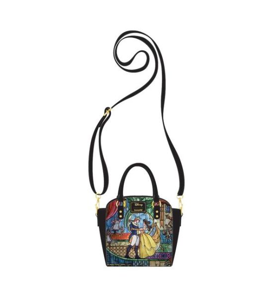 Beauty and the Beast: Disney Princess Castle Series Belle Loungefly Crossbody Bag