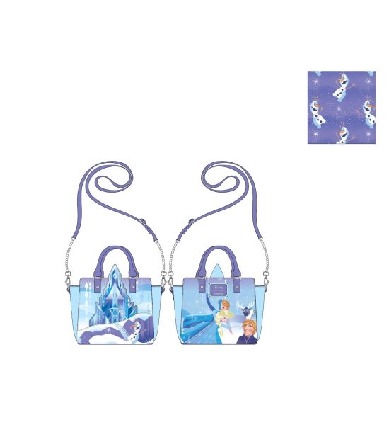 Frozen: Princess Castle Loungefly Crossbody Bag