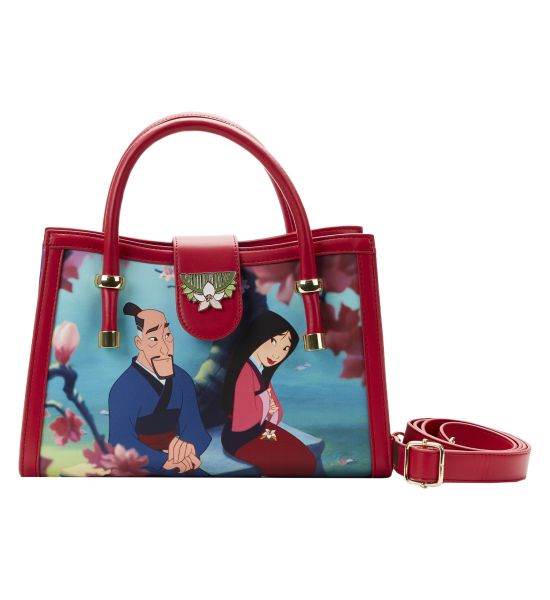 Loungefly Mulan: Princess Scene Crossbody Bag