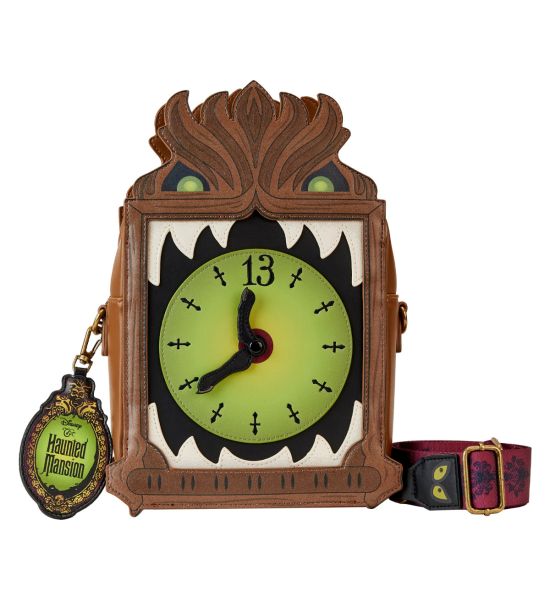 Loungefly Haunted Mansion: Clock Crossbody Bag