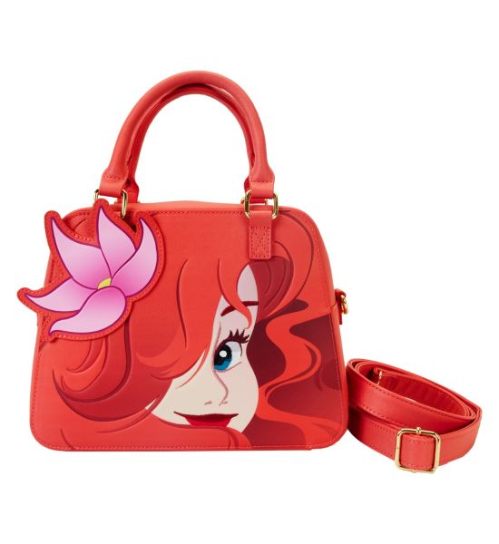 Loungefly Disney The Little Mermaid 35th Anniversary Ariel Face Crossbody Bag Preorder Merchoid UK