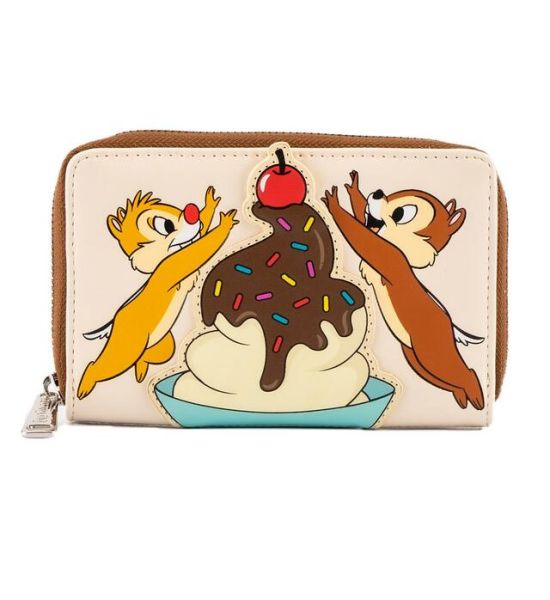 Chip and Dale: Cherry On Top Loungefly Zip Around Purse