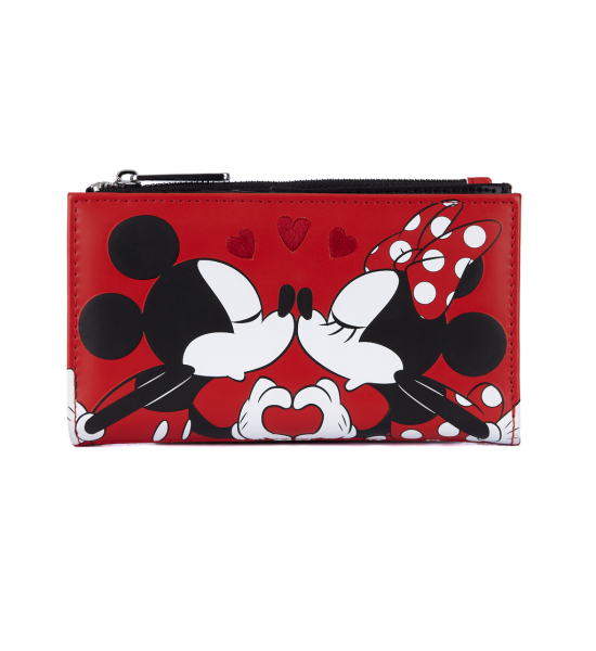 Loungefly Mickey and Minnie Mouse: Valentines Flap Wallet