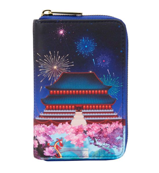 Loungefly Mulan: Castle Zip Around Wallet