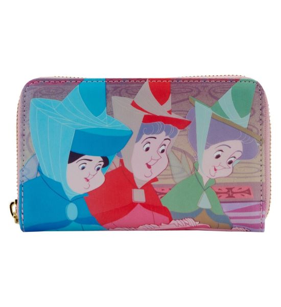 Sleeping Beauty: Princess Scene Loungefly Zip Around Wallet