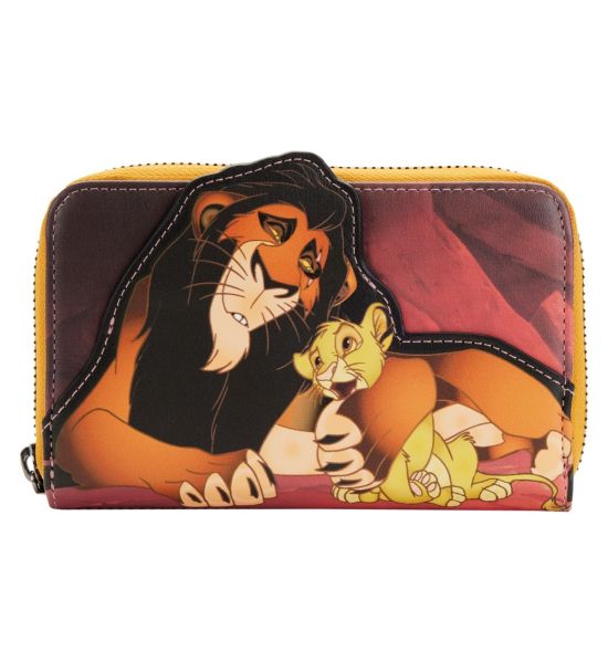 Lion King: Villains Scene Scar Loungefly Zip Around Wallet