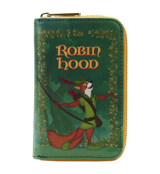 Loungefly Robin Hood: Classic Book Zip Around Wallet