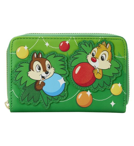 Loungefly Chip 'n' Dale: Ornaments Zip Around Wallet