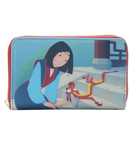 Loungefly Mulan: Princess Scene Zip Around Wallet