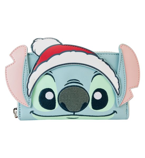 Loungefly Lilo and Stitch: Holiday Cosplay Zip Around Wallet