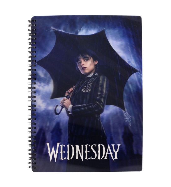 Wednesday: 3D-Effect Rain Notebook Preorder