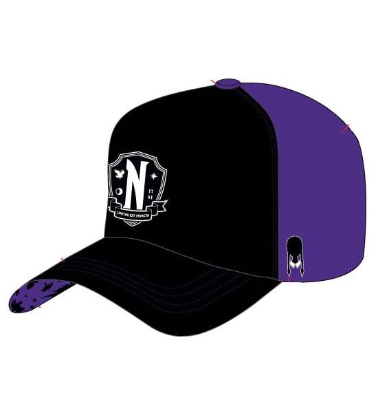 Wednesday: Nevermore Curved Bill Cap