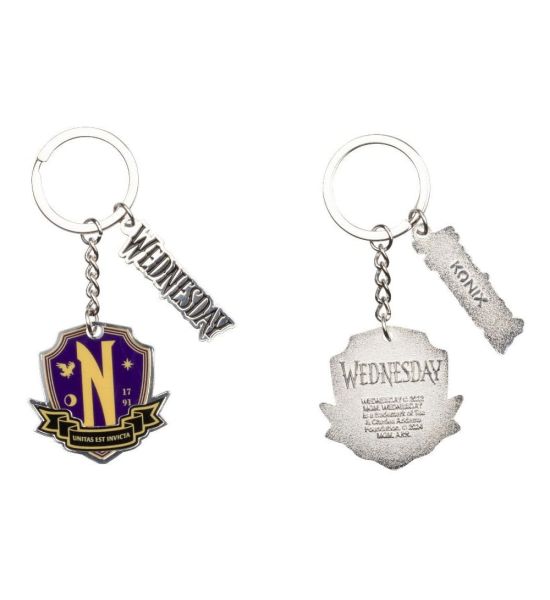 Wednesday: Nevermore Keychain