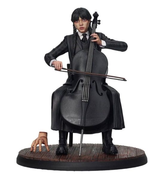 Wednesday: Wednesday Cello PVC Figure (20cm) Preorder