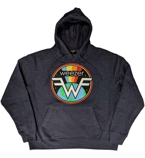 Weezer: Symbol Logo - Navy Blue Pullover Hoodie