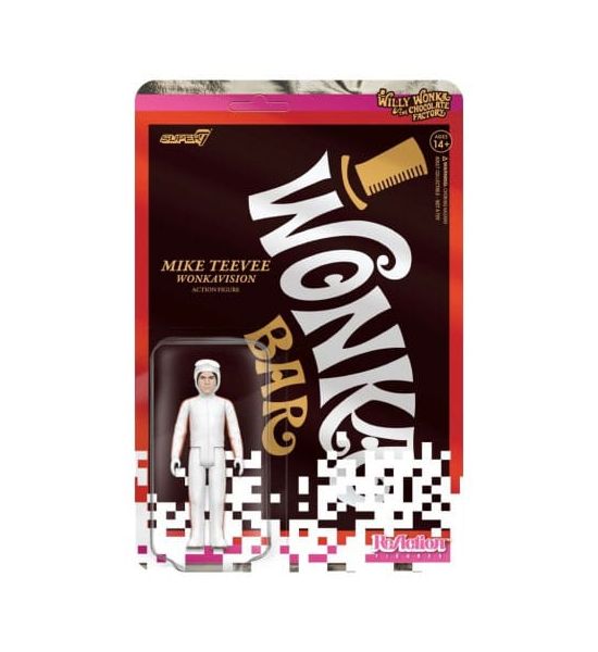 Willy Wonka and the Chocolate Factory: Mike Teevee (White Suit) ReAction Action Figure Wave 03 (10cm) Preorder