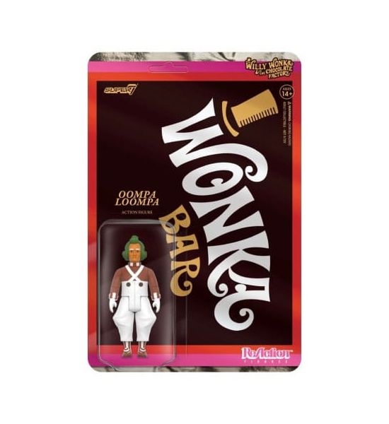 Willy Wonka and the Chocolate Factory: Oompa Loompa ReAction Action Figure Wave 03 (10cm) Preorder