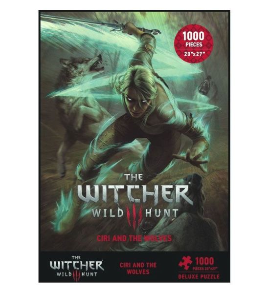 Witcher 3: Ciri and the Wolves Wild Hunt Puzzle