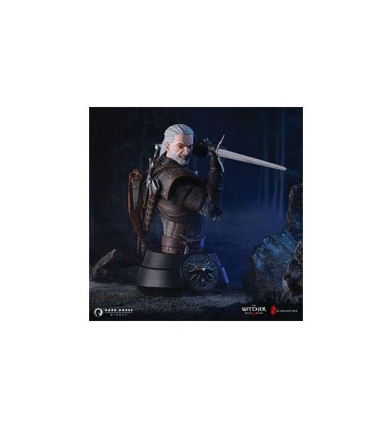 Witcher 3: Geralt Wild Hunt Bust (15cm) Preorder