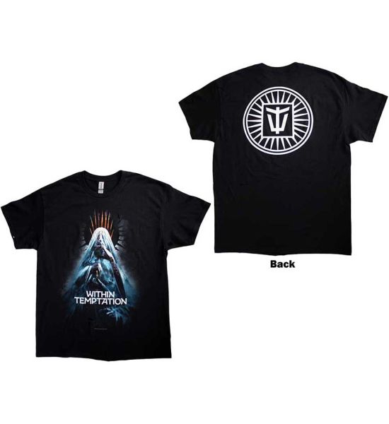 Within Temptation: Bleed Out Veil (Back Print) - Black T-Shirt