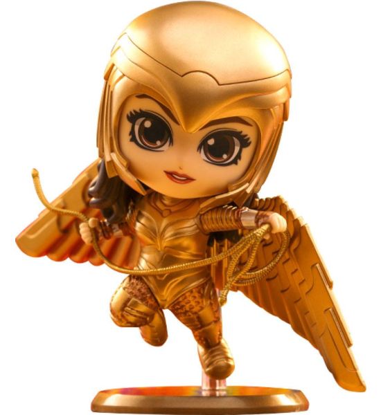 Wonder Woman 1984: Golden Armor Wonder Woman (Flying Version) Cosbaby (S) Mini Figure (10cm) Preorder