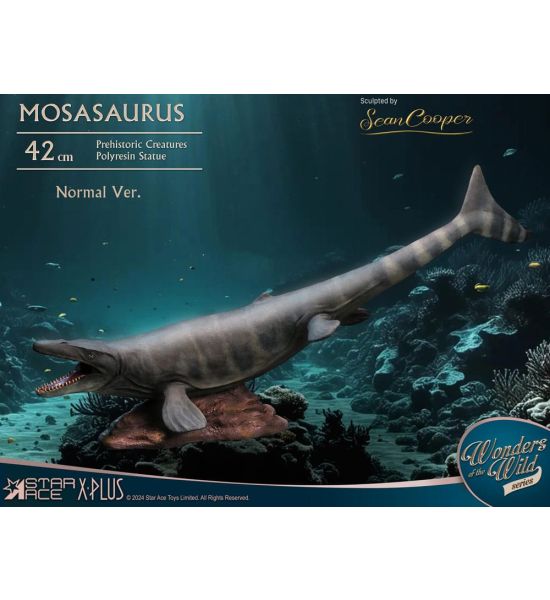 Wonders of the Wild: Mosasaurus Statue (42cm) Preorder