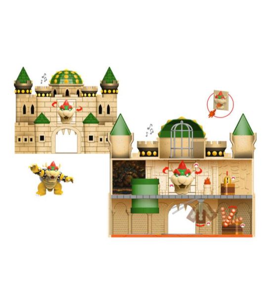 World of Nintendo: Bowser Castle Super Mario Deluxe Playset Preorder