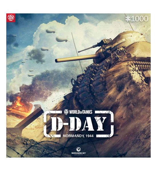 World of Tanks: D-Day Gaming Puzzle (1000 pieces) Preorder