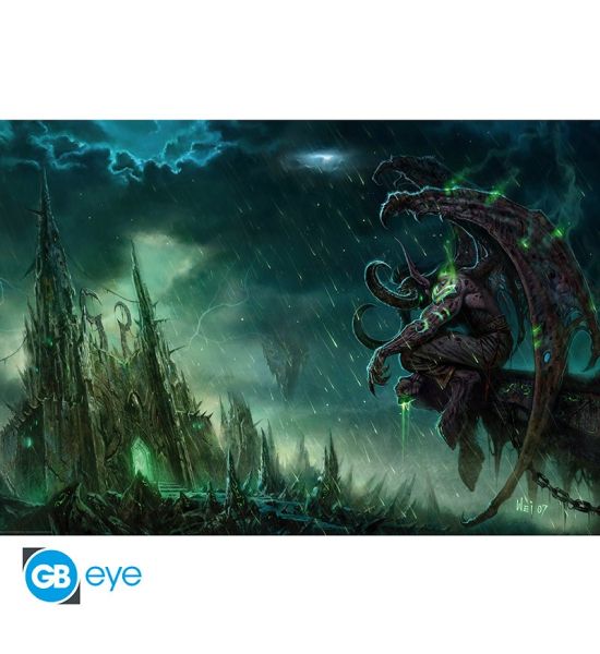 World of Warcraft: Illidan Stormrage Poster (91.5x61cm) Preorder