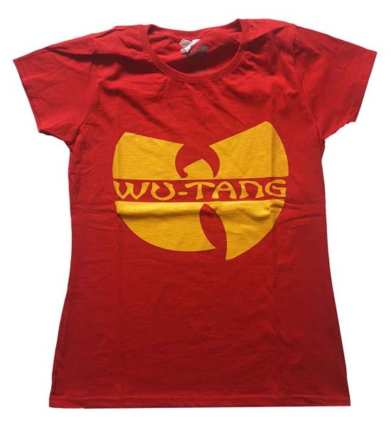 Wu-Tang Clan: Logo - Ladies Red T-Shirt